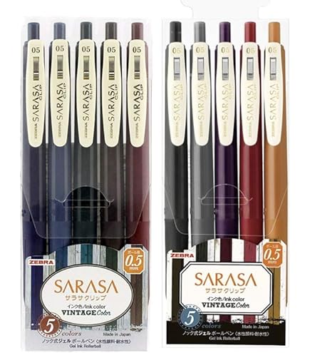 Amazon | Zebra Pen Sarasa Clip ノック式ゲルペン、0.5mm細字